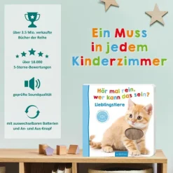Ars Edition GmbH Hör mal rein, wer kann das sein? Lieblingstiere Discount