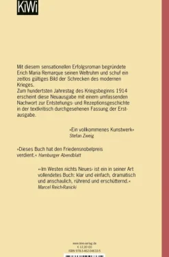 Kiepenheuer & Witsch GmbH Im Westen nichts Neues Hot