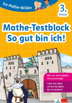 Klett Lerntraining Klett Die Mathe-Helden: Mathe-Testblock So gut bin ich! 3. Klasse Sale