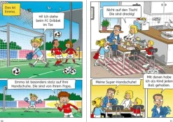 Leselöwen Comics 1. Klasse - Fußball, Tore, große Träume-Loewe Verlag GmbH New