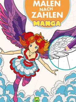 Malen nach Zahlen Manga-Schwager und Steinlein New