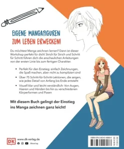 Manga zeichnen Strich für Strich-Dorling Kindersley Verlag