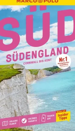 MARCO POLO Reiseführer Südengland, Cornwall bis Kent-Mairdumont Clearance