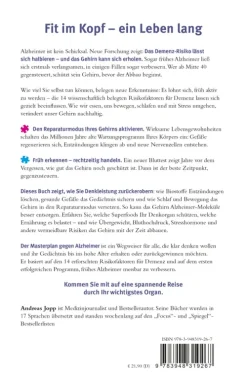 Masterplan gegen Alzheimer. Fit im Kopf - ein Leben lang. Wie Sie frühzeitig Ihr Demenz-Risiko halbieren, Ihr Gehirn regenerieren und geistig fit bleiben. Spiegel-Bestsellerautor-Consult Media Verlag Hot