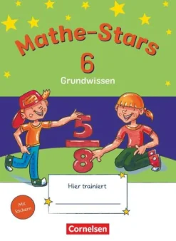 Cornelsen Verlag GmbH Mathe-Stars - Grundwissen - 6. Schuljahr New