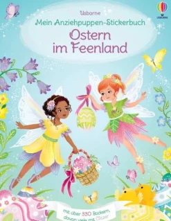 Usborne Verlag Mein Anziehpuppen-Stickerbuch: Ostern im Feenland Hot