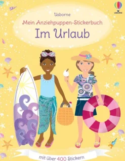 Usborne Verlag Mein Anziehpuppen-Stickerbuch: Im Urlaub Outlet