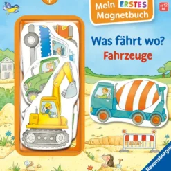 Mein erstes Magnetbuch - Was fährt wo? Fahrzeuge-Ravensburger Verlag Outlet