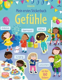 Usborne Verlag Mein erstes Stickerbuch: Gefühle