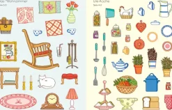 Usborne Verlag Mein erstes Stickerbuch: Puppenhaus Best