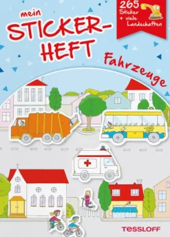 Tessloff Verlag Mein Stickerheft. Fahrzeuge Discount