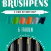 Coppenrath Metallic Brushpens (Grün) Clearance