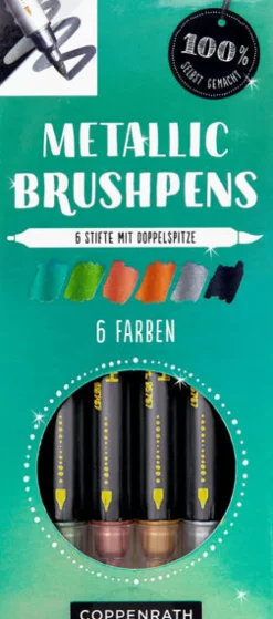 Coppenrath Metallic Brushpens (Grün) Clearance