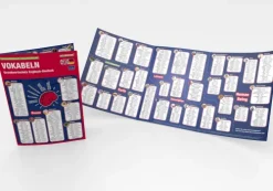 mindmemo Lernfolder - Vokabeln - Grundwortschatz Englisch / Deutsch - 1100 Vokabeln - Lernhilfe - Zusammenfassung-phiep Verlag Online