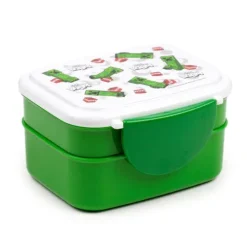 Minecraft Creeper & TNT Clip-Verschluss Stapelbare Bento Lunch Box mit Besteck-Triton-X Sale