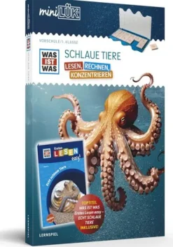 Westermann Lernwelten miniLÜK-Set. WAS IST WAS Schlaue Tiere Lesen, Rechnen, Konzentrieren Vorschule