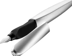 Füller Twist, Feder M, Silver, universell für Rechts- und Linkshänder-Pelikan Discount