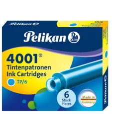 Tintenpatronen 4001® 6er Set Standard-Patronen, Türkis-Pelikan Outlet