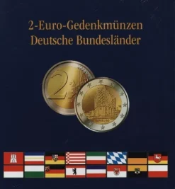 Leuchtturm GmbH Presso Münzalbum für 2 Euro Münzen "Deutsche Bundesländer" Sale