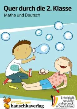 Quer durch die 2. Klasse, Mathe und Deutsch - Übungsblock-Hauschka Verlag GmbH New