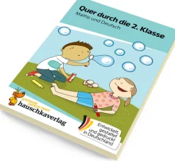 Quer durch die 2. Klasse, Mathe und Deutsch - Übungsblock-Hauschka Verlag GmbH New