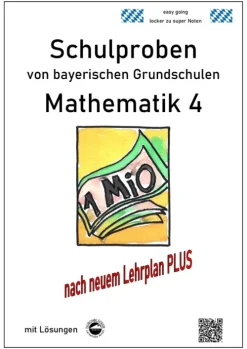 Durchblicker Verlag Schulproben von bayerischen Grundschulen - Mathematik 4 mit Lösungen Discount