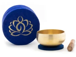 Klangschalen-Center Set in Box blau Meditation 5182 Online