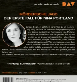Der Audio Verlag GmbH SØG. Dunkel liegt die See. Ein Nina-Portland-Thriller (Teil 1) Hot