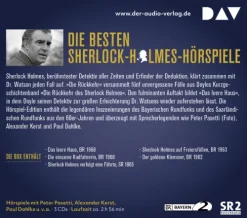 Sherlock Holmes 4 - Die Rückkehr-Der Audio Verlag GmbH Sale
