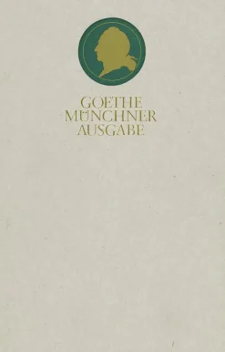 Sämtliche Werke 10. Münchner Ausgabe. Zur Farbenlehre-Carl Hanser Verlag Clearance