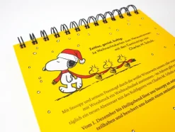 Snoopys Adventskalender. 24 Postkarten für die Weihnachtszeit (Advents-Postkartenaufsteller)-Reclam Philipp Jun. Best