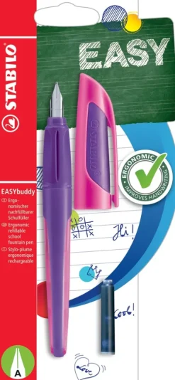 Füller EASYbuddy Feder A lila/magenta-Stabilo