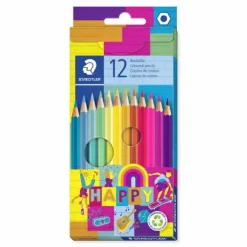STAEDTLER Buntstifte Noris leuchtende Farben, 12er Set Clearance