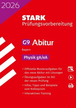 STARK Physik gA/eA - Abitur 2026 Bayern - Prüfungsvorbereitung-Stark Verlag GmbH Best