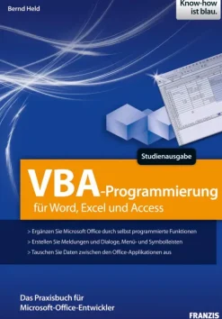 Franzis Verlag VBA-Programmierung für Word, Excel und Access Outlet