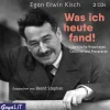 Jumbo Neue Medien Was ich heute fand!, 2 Audio-CD New