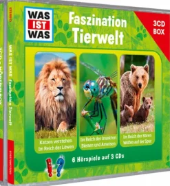 WAS IST WAS 3-CD Hörspielbox Faszination Tierwelt-Tessloff Verlag Discount