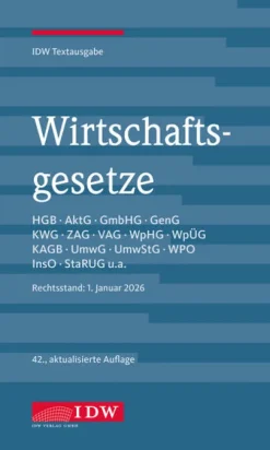 Idw-Verlag GmbH Wirtschaftsgesetze 2025 Outlet