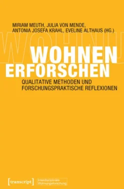 Transcript Verlag Wohnen erforschen Sale